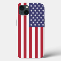 Patriotic Apple iPhone 13 Case-Mate with USA flag