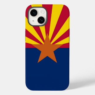 Patriotic Apple iPhone 14 Case-Mate, Arizona flag Case-Mate iPhone 14 Case