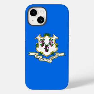 Patriotic Apple iPhone 14 Case-Mate, Connecticut Case-Mate iPhone 14 Case