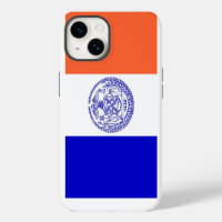 Patriotic Apple iPhone 14 Case-Mate, New York Flag