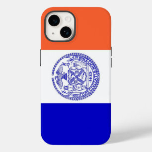 Patriotic Apple iPhone 14 Case-Mate, New York Flag Case-Mate iPhone 14 Case