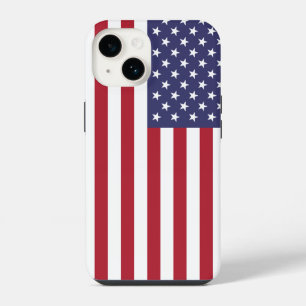 Patriotic Apple iPhone 14 Case-Mate with USA flag Case