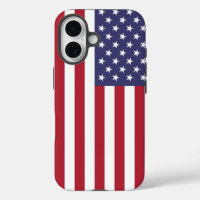 Patriotic Apple iPhone 16 Case-Mate with USA flag