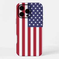 Patriotic Apple iPhone 16 Pro Max Case, USA flag