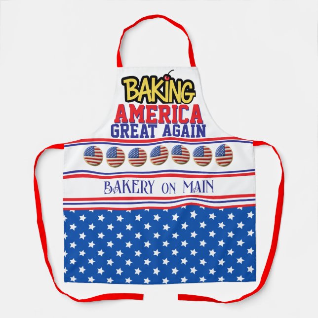 Patriotic  apron (Front)
