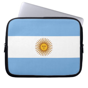 Patriotic Argentinian Flag Laptop Sleeve