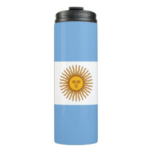 Patriotic Argentinian Flag Thermal Tumbler