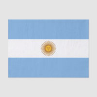 Patriotic Argentinian Flag