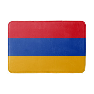 Patriotic Armenian Flag Bath Mat