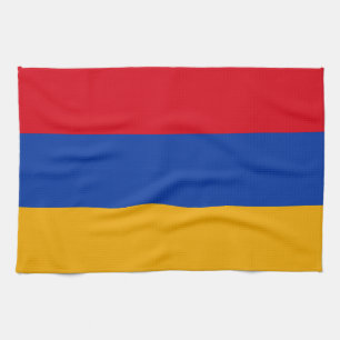 Patriotic Armenian Flag Kitchen Towel