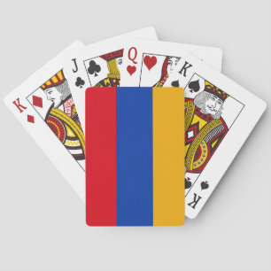 Patriotic Armenian Flag Playing Cards