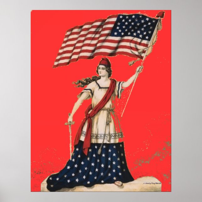 PATRIOTIC ARTWORK - POSTERS - CANVAS PRINTS (Front)