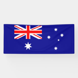 Patriotic Australian Flag Banner