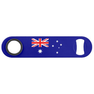 Patriotic Australian Flag Keychain Bottle Opener Bar Key
