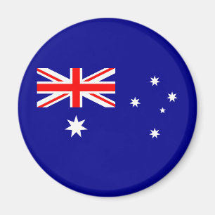Patriotic Australian Flag Magnet