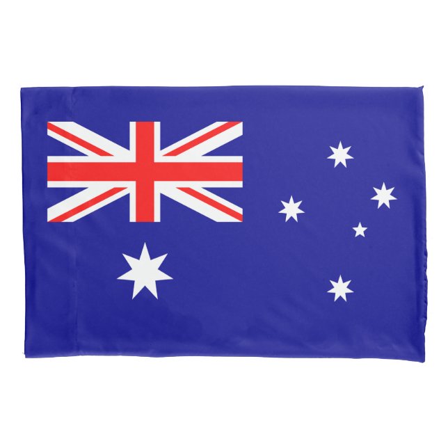 Patriotic Australian Flag Pillowcase (Front)