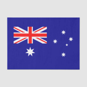 Patriotic Australian Flag Tissue Paper