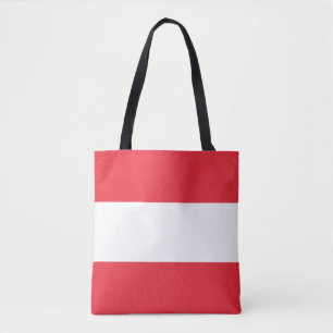 Patriotic Austrian Flag Tote Bag
