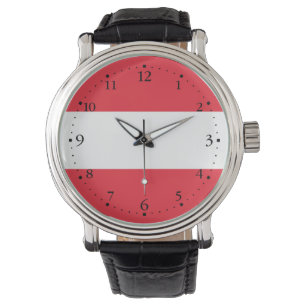 Patriotic Austrian Flag Watch