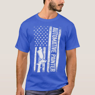 Patriotic Automotive Painter T-Shirt