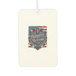 Patriotic Autumn Leaves Vector Graphic Tee Air Freshener