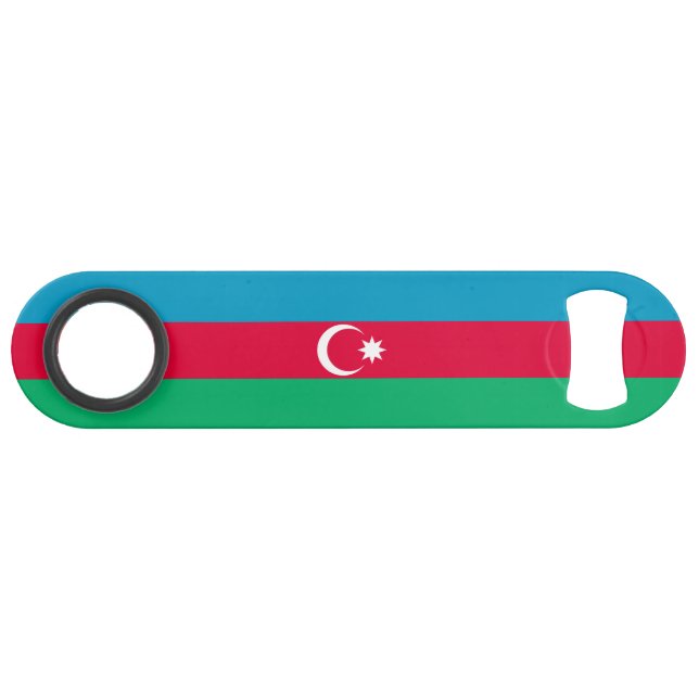 Patriotic Azerbaijan Flag Bar Key (Front (Horizontal))