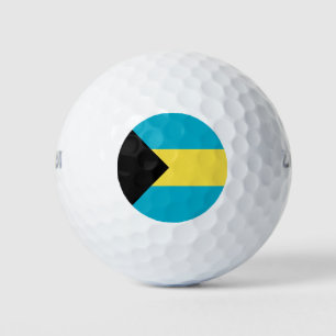 Patriotic Bahamian Flag Golf Balls