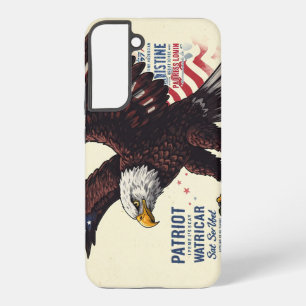 Patriotic Bald Eagle Samsung Galaxy S22 Plus Coque