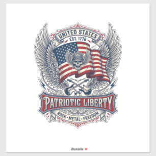 Patriotic Bandana Rocker Old Glory Music Rock Meta