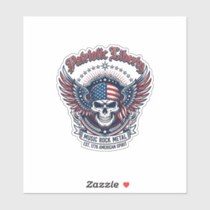 Patriotic Bandana Rocker Old Glory Music Rock Meta