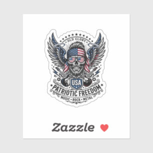 Patriotic Bandana Rocker Old Glory Music Rock Meta