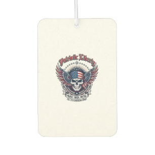 Patriotic Bandana Rocker Old Glory Music Rock Meta Air Freshener