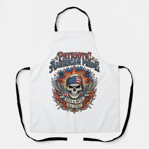 Patriotic Bandana Rocker Old Glory Music Rock Meta Apron