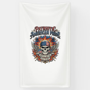 Patriotic Bandana Rocker Old Glory Music Rock Meta Banner