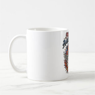 Patriotic Bandana Rocker Old Glory Music Rock Meta Coffee Mug