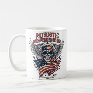 Patriotic Bandana Rocker Old Glory Music Rock Meta Coffee Mug