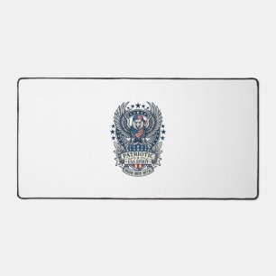 Patriotic Bandana Rocker Old Glory Music Rock Meta Desk Mat