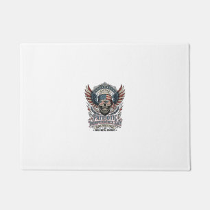 Patriotic Bandana Rocker Old Glory Music Rock Meta Doormat