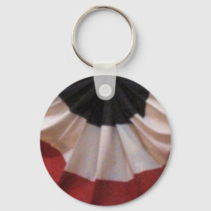 Patriotic Banner Keychain