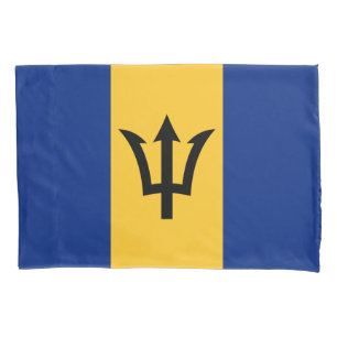 Patriotic Barbados Flag Pillowcase
