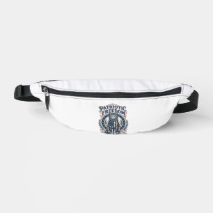Patriotic Barn Cat Vector Graphic Tee_1 Fanny Pack