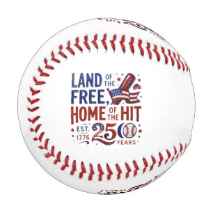 Patriotic Baseball July 2026   America 250 Gift