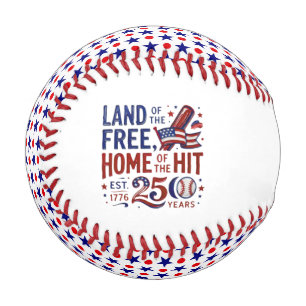 Patriotic Baseball July 2026   America 250 Gift