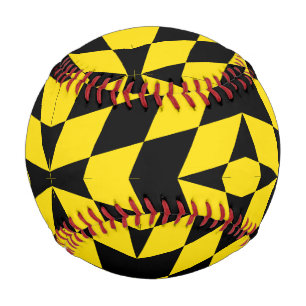 Patriotic baseball with flag of Munich