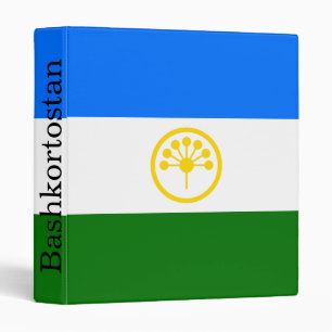 Patriotic Bashkortostan Flag Binder