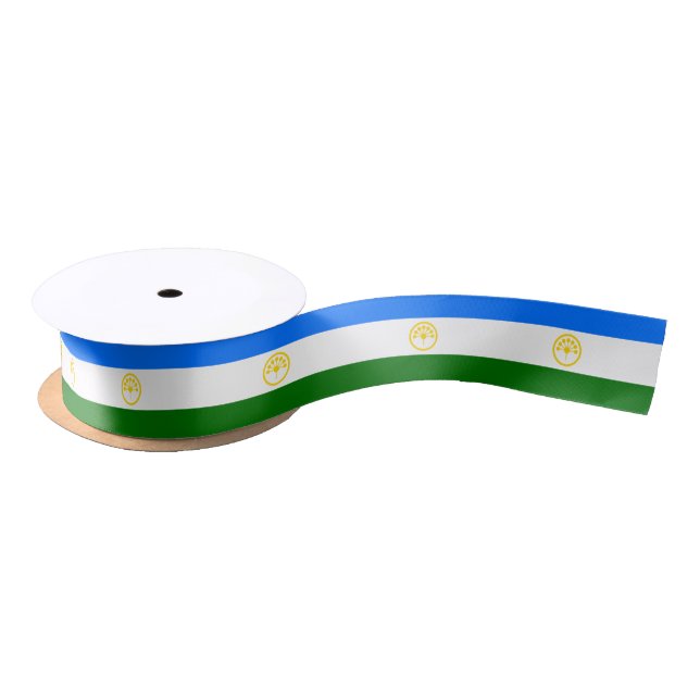 Patriotic Bashkortostan Flag Satin Ribbon (Spool)