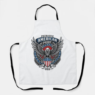Patriotic Battle Hawk Patriotic Eagle & Hawk 4th o Apron
