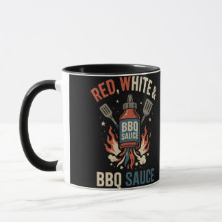 Patriotic BBQ Mug