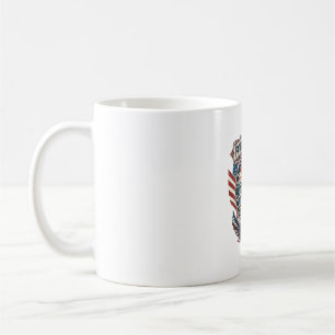 Patriotic Beachcomber Vector Graphic Tee_1 Coffee Mug