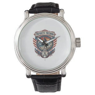 Patriotic Beachcomber Vector Graphic Tee_1 Watch
